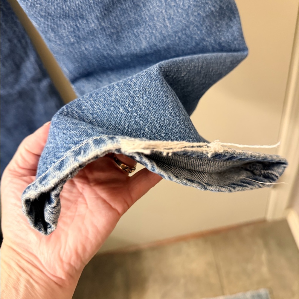 Carhartt WIP High Rise Women’s Jeans in Medium Blue Denim - Picture 9 of 13